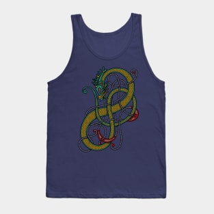 Celtic-Norse Dragon Tank Top